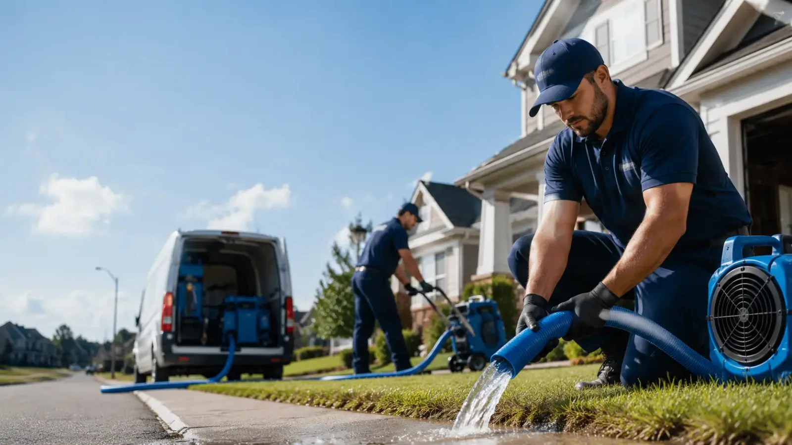 Flood Damage Restoration in Garden Grove, CA